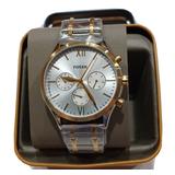 Fossil Fenmore Midsize Multifunction Two Tone Watch Bq2698