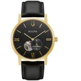 Bulova Classic American Clipper in Black Lord & Taylor