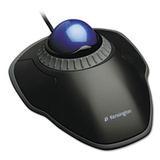 Orbit Trackball with Scroll Ring, Two Buttons, Black