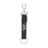 Logo-plaque Leather Keyring