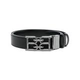 Logo-buckle Leather Belt