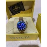 Invicta Pro Diver Blue Dial Mens Blue Dial Gold-tone Stainless Steel