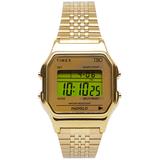 Timex Men's Archive T80 Digital Watch in Gold | END. Clothing