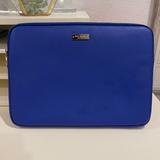 Kate Spade Bags | Kate Spade - Navy Blue Computer Portfolio Case | Color: Blue/Gold | Size: Os