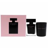 Narciso Rodriguez - 2 Pc Gift Set 1.0oz EDT Spray, 2.8oz Scented Candle Standard Eau De Parfum for Women