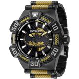 Invicta DC Comics Batman Automatic Men's Watch - 52mm Black Yellow (40982)