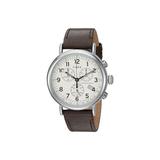 Timex 41 mm Standard Chronograph Leather Strap