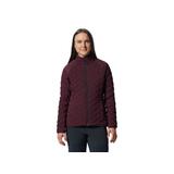 Mountain Hardwear Stretchdown Light Jacket - Women's Large Cocoa Red 1986181604-Cocoa Red-L