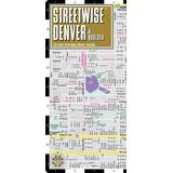 Streetwise Denver Map Laminated City Center Street Map of Denver Colorado Folding pocket size travel map with light rail map trolley Boulder inset