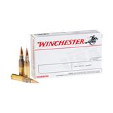 Winchester USA Target FMJ Centerfire Rifle Ammo - 7.62x51mm - 147 Grain