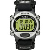Timex Men s Expedition Digital CAT 39mm Watch – Silver-Tone Case with Black FastWrap Strap