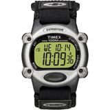 TIMEX T48061 Expedition Mens Chrono Alarm Timer Silver/Black