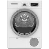 Bosch 800 Series 24 in. 4.0 cu. ft. Smart Stackable Ventless Compact Condensation Electric Dryer with Sanitize Cycle & Sensor Dry - White