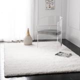 Safavieh California 3 x 5 Frieze White Indoor Solid Throw Rug Cotton | SG151-1010-3