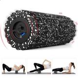 Fitindex 16 Vibrating Foam Roller High Intensity Electric Muscle & Back Roller w/ 4 Speeds for Yoga Physical Therapy Exercise Deep Tissue Massage Post Workout Recovery and Trigger Point Release