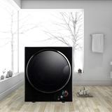 Norbi 1.5 Cu. Ft. Stackable Dryer in Black, Size 23.8 H x 19.5 W x 16.1 D in | Wayfair WLWXLHQPD289603AAB