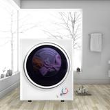 Norbi 1.5 Cu. Ft. Stackable Dryer in Gray, Size 23.8 H x 19.5 W x 16.1 D in | Wayfair WLWXLHQPD289603AAK