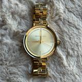 Michael Kors Accessories | Michael Kors Bridgette Gold-Tone Stainless Steel Ladies Watch Mk-3792 | Color: Gold | Size: Os