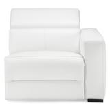 Verona Reclining Leather Sectional Right Arm Facing Chair - No Power