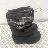 Columbia Shoes | Columbia Little Kiss Powderbug Plus Snow Boots | Color: Black/Gray | Size: 11b