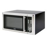 Avanti Products Avanti 1.6 Cu. Ft. Microwave Oven, In Stainless Steel w/ Black Cabinet in Gray/White, Size 34.0 H x 23.5 W x 20.5 D in | Wayfair