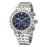 Nautica Men's Spettacolare Reissue Stainless Steel Chronograph Watch Multi, OS