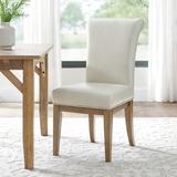 Corinne Dining Side Chairs, Set Of Two - Gray Wash/Marbled Dove Gray, Gray Wash - Grandin Road
