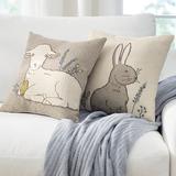 Easter Field Pillows - Lamb - Grandin Road