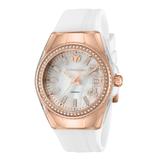 TechnoMarine Cruise Monogram Women's Watch w/ Mother of Pearl Dial - 42mm White (TM-121252)