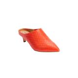 Women's The Camden Mule by Comfortview in Red Orange (Size 7 1/2 M)