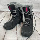 Columbia Shoes | Columbia Ice Maiden Gray Waterproof Snow Boots 5 Youth | Color: Black | Size: 5g