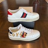 Gucci Shoes | Gucci Sneakers | Color: Yellow | Size: 11