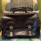Coach Bags | Authentic Vintage Coach Black Leather Briefcase. | Color: Black | Size: Os