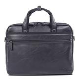 Swiss Mobility Valentino Vegan Leather Executive Briefcase, Black (EXB532-BLACK)