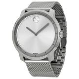 Movado Men s Bold Large Sunray Dial Analog Quartz 44mm Watch 3600260