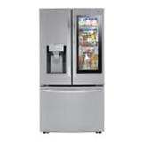 24 cu. ft. Counter-Depth French Door Refrigerator with Smart InstaView™ Door-in-Door® and Craft Ice™ Maker - Stainless Steel
