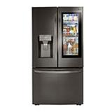 30 cu. ft. Smart French Door Refrigerator with InstaView™ Door-in-Door® and Craft Ice™ Maker - Black Stainless Steel