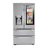 28 cu ft. Smart French Door Refrigerator with InstaView® Door-in-Door® and Craft Ice™ - Stainless Steel