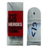 212 Heroes Forever Young by Carolina Herrera, 3 oz EDT Spray for Men