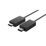 Open Box: Microsoft Wireless Display Adapter - Easy Connection - Wi-Fi Certified Miracast Technology - USB Powered HDMI - 23 ft Range - Black