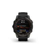 Garmin 010-02540-20 Fenix 7 Smartwatch - Sapphire Solar Edition - 47 mm - 260 x 260 - MIP LCD - Bluetooth - Wi-Fi - NFC - Water Resistant - Carbon Gra
