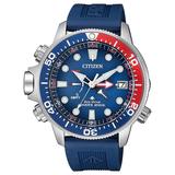Citizen Promaster Marine Aqualand Dive Eco-drive Blue Red 46mm Watch