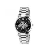 Gucci G-Timeless Quartz Black Dial Ladies Watch YA1264136