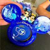 Disney Holiday | Disney World 50th Anniversary Christmas Picture Frame Ornament | Color: Blue | Size: Os
