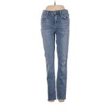 Citizens of Humanity Jeans - High Rise Skinny Leg Slim: Blue Bottoms - Women's Size 25 - Medium Wash