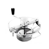 Louis Tellier M5 Tellier 8 qt Heavy Duty Food Mill w/ 2mm Grid, Silver