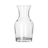 Libbey 735 6 1/2 oz Glass Wine Decanter - Safedge Rim Guarantee, 36 per Case, Red
