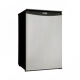 Danby DAR044A4BSLDD-6 4.4 cu ft Undercounter Refrigerator w/ Solid Door - Black/Stainless, 115v, Silver