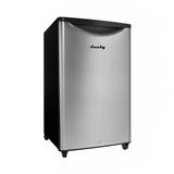 Danby DAR044A6BSLDBO 4.4 cu ft Undercounter Outdoor Refrigerator w/ Solid Door - Black/Stainless, 115v, Silver