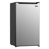 Danby DCR044B1SLM 4.4 cu ft Undercounter Refrigerator w/ Solid Door - Stainless, 115v, Silver